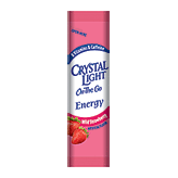 Crystal Light Energy Drink Mix On The Go Energy Wild Strawberry 1.1 Oz Picture